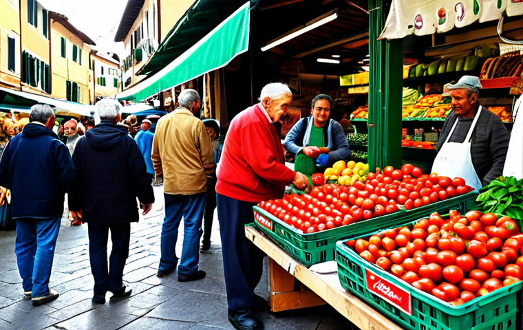 현지 가정에서의 식사 체험하기 - Family Meal in Tuscany**
"A fully clothed Italian family gathered around a long wooden table in a T... 현지 가정에서의 식사 체험하기 - Family Meal in Tuscany**
"A fully clothed Italian family gathered around a long wooden table in a T...