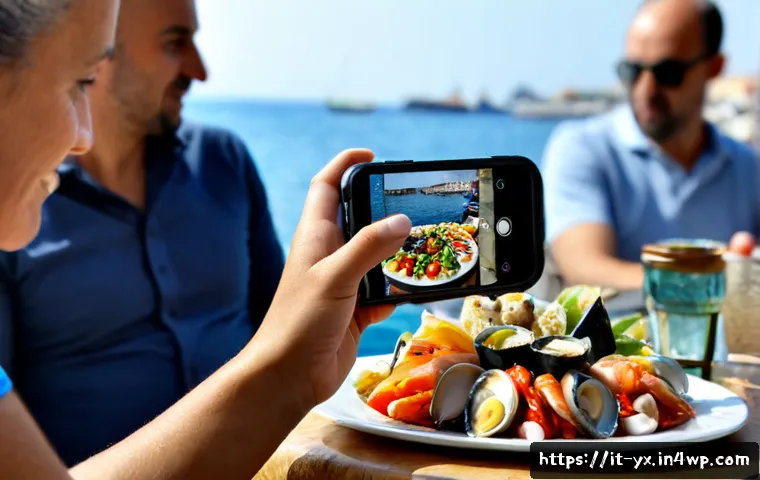 Condividere il cibo in viaggio sui social: foto migliori, privacy e scelta di dati mobili 3 여행 중의 소셜 미디어에서 음식 공유하기 관련 이미지 1